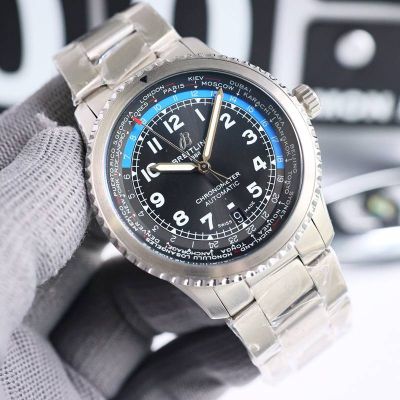 Breitling Automatic Mechanical 2824 Movement 41MM Steel Watch